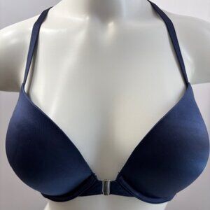 Victoria Secret, Very Sexy, Pigeonnant, Push Up Br, Razor Back Strap, Deep Blue.